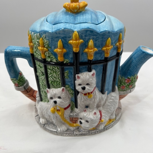 Annie Rowe The Leonardo Collection "Good Home Wanted" Tea Pot - Picture 7 of 12